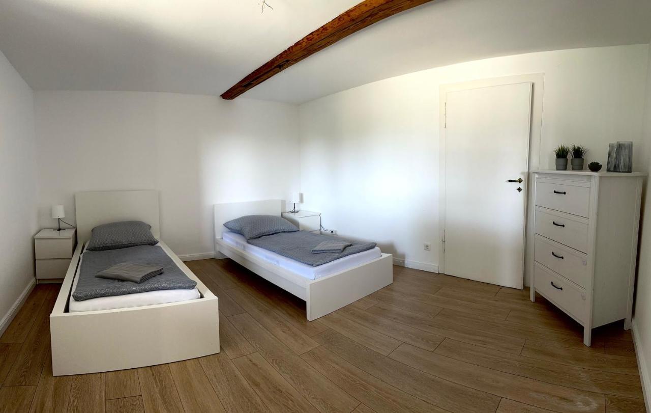 Moderne Ferienwohnung Klosterblick 구스하겐 외부 사진